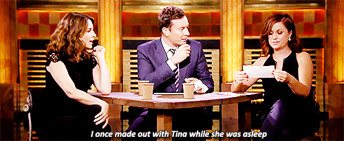 paulapell: Tina &amp; Amy play True Confessions on The Tonight Show 