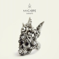 macabregadgets:  &lsquo;Coral Crown&rsquo; ring by @macabregadgets ! #jewerly #fashion #ring #coral #pearls #skull #fashionjewelry #black