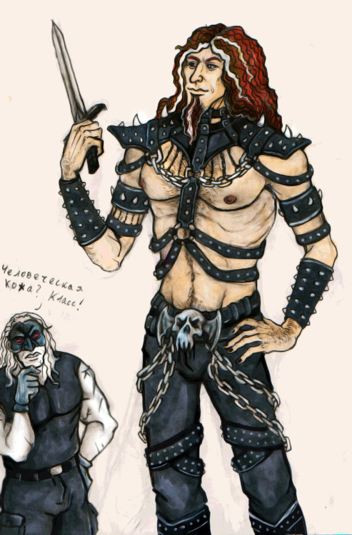  Everyone in life has a moment when he needs to draw someone in an outfit from the “Deathfashion”MMA