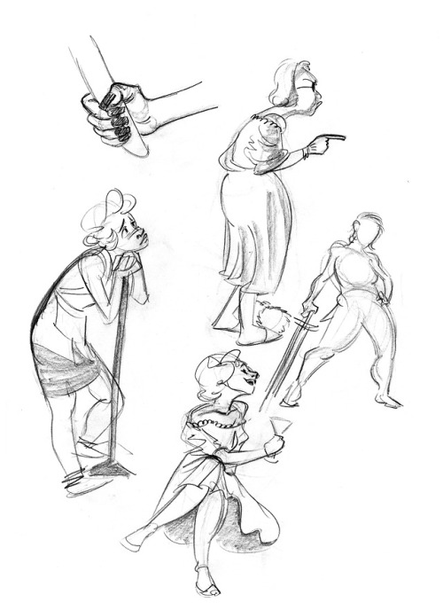 Warmup sketches with PoseBook app by Stephen Silver5-7 min. for each