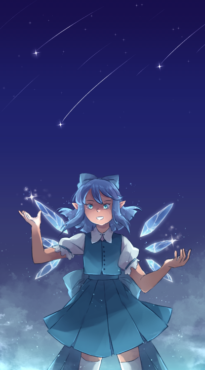 comes back just to post one yearly cirno and disappears again