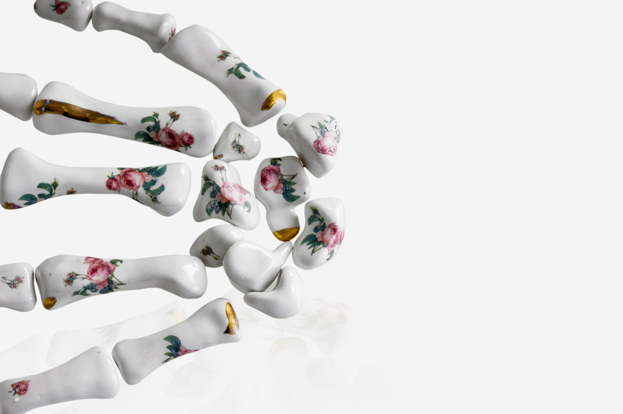 myampgoesto11:  Anatomical ceramic sculptures by Maria Garcia-Ibáñez 