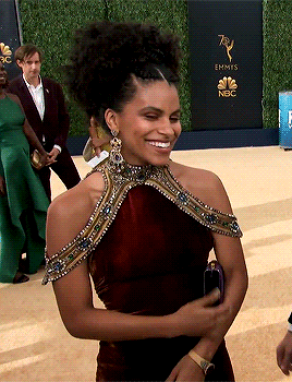 letitiawrights:Zazie Beetz at the 2018 Emmys