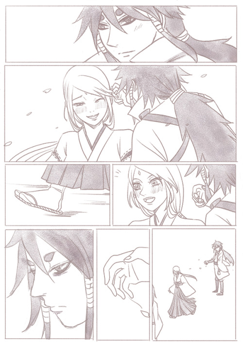 bebebebeth:  This story is talked about if Indra is the last life of Sasuke. In the last life, Indra is Sakura’s brother. He loved her and wanted her to belong with him.This story may has some sort of sadness…well forunately, it is a happy ending