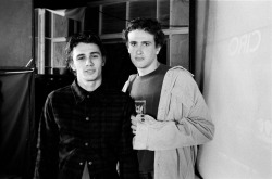 thekissingclub:  James Franco and Jason Segal,