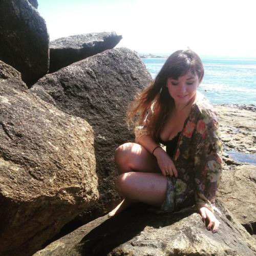 The beaches here are gorgeous &lt;3 #santacruz #beach #beautiful #ocean #flow #instadaily #girl #bea