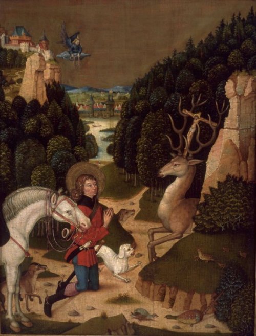 The Vision of St. Eustace (by Anonymous, ca. 1500)