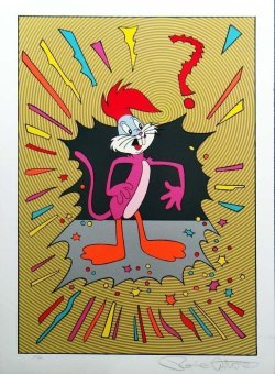 retrogasm:  Ronnie Cutrone “Bugs Bunny