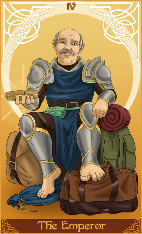 jacqq-attackk: Our bag-dad is here with a tuna sandy for the NADDPod Tarot [image description: a dig