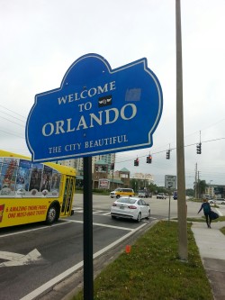 I was going through old photos and I found this sweet sign from Orlando.