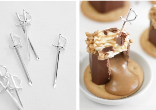 sweetoothgirl:    Butter Toffee Candy Bar Shots 
