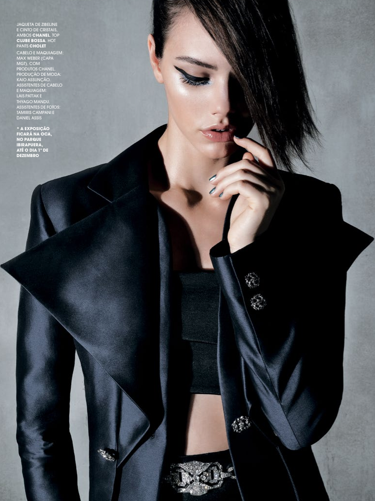 sexyqueen:  Chanel Jacket in Marie Claire Brazil  