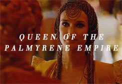 everythingroyalty:GtKMM || (2/7) royal fancasts: Indira Varma as Zenobia of PalmyraZenobia (בת זבי/Ζ