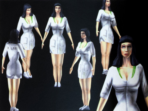 mizaska:a cut female scientist model originally meant for the half life 1997 alpha, she was going to