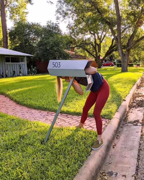 Another quarantine project complete! Say hello to the cutest little mailbox you&rsquo;ve ever seen R