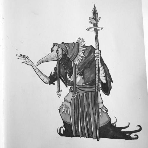 I’m doing dnd characters for each day of inktober this year! Hear are the first 10!