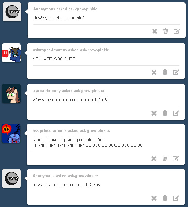 ask-grow-pinkie:  Q.사탕을 가득 준다. A. 냠냐먀냠냠냠냠냐먀냠 Q.넌