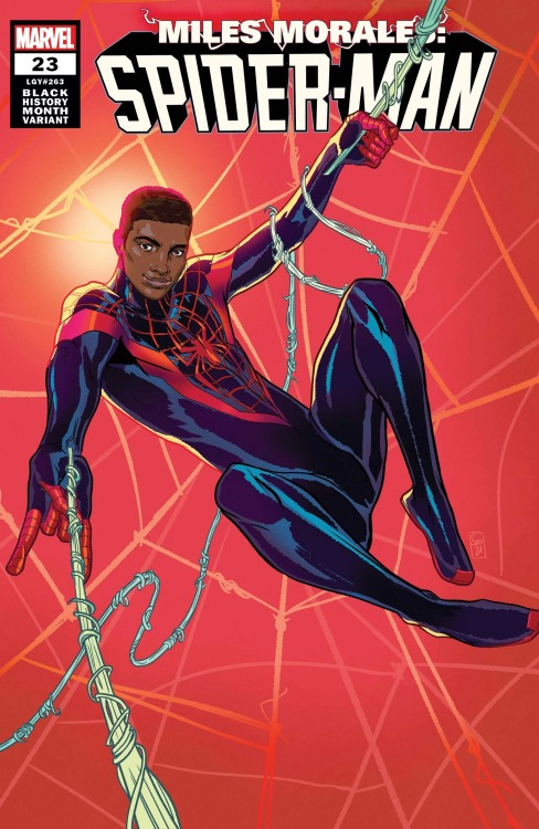 superheroesincolor:Miles Morales: Spider-Man #23 (2021)Story: Saladin Ahmed, art: Carmen CarneroGet 