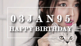 03 JANUARY 1995 –– HAPPY BIRTHDAY KIM SEOLHYUN !!In my eyes, first and foremost, you’ve always been 