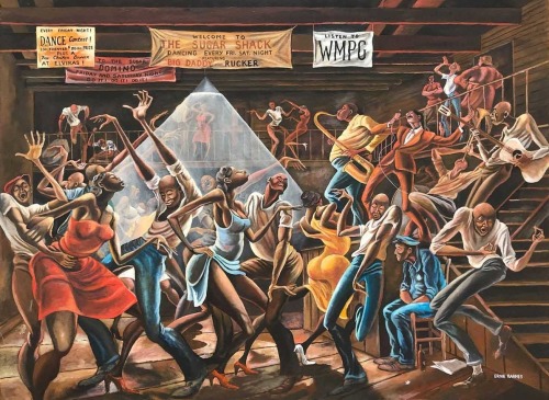 prettyandmean:sunbookie: The Late, Great and Legendary Ernie Barnes. 1938-2009 Ive been looking for 