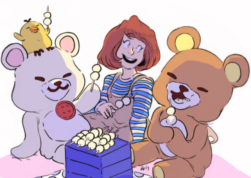 I started watching Rilakkuma and Kaoru-san on Netflix the other day! It’s so adorable and give