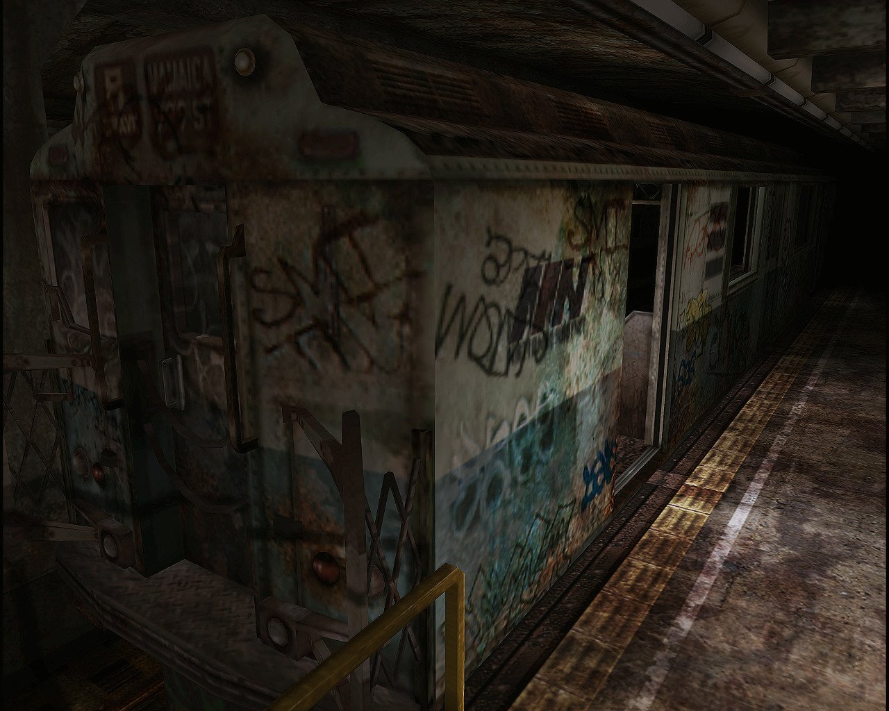 horror-n-m3tal:Silent Hill 3: Hazel Street Station. 2003. 