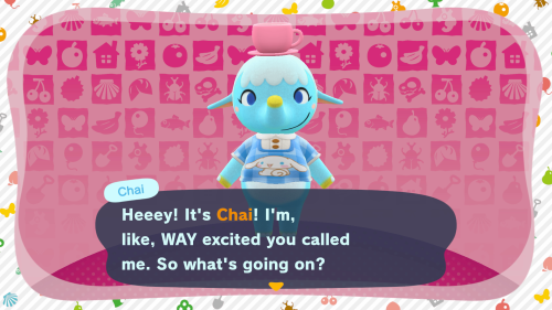 Now that the Sanrio update is out, I moved in Marty and Chai!
