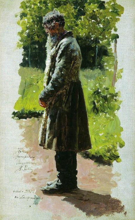 Old farmer, 1885, Ilya Repin