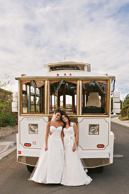catholicqueer:  Felicity &amp; Alanna’s “Love is Love” San Diego Wedding