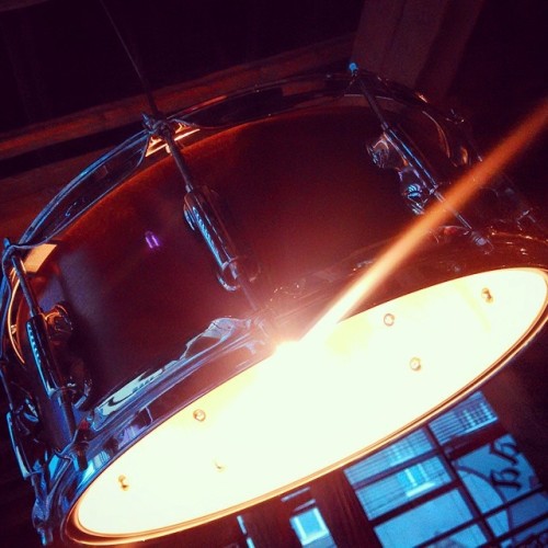 #snaredrum lamp . What a neat idea. (at Kustaa III)