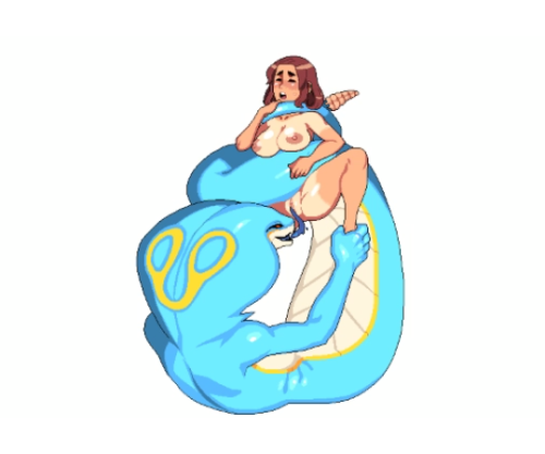 hwymcloudmeadow:  Part two of two! The last five monsters voted in as farm monsters for Cloud Meadow - demon, dragon, chimera, lamia, cyclops.To see these scenes in all their animated glory, play the public version of Cloud Meadow and go into the barn. Ju