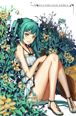 notapixivbot:  初音♪ | 小D