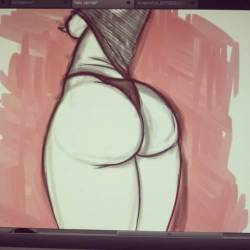 axart:  Sketch of @kjaybeee cakes #axcomix #cakes #sketch #monoprice