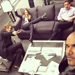 criminalmindsfeed:  @shemarmoore: Too lazy to chase Bad Guys Today!!! CRIMINAL MINDS going down TONIGHT!! CBS 9pm… PRETTY BOY.. BLONDIE.. ITALIAN STALLION.. BABY BOY in Da Building!!! 