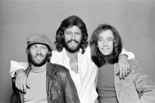 sickfink2:The Bee Gees in London on 22 November 1981. Photo by Bill Rowntree.