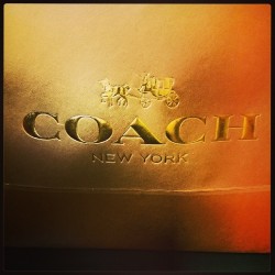 Baby sister&rsquo;s christmas present&hellip; Love lots Kuya!!!!  (at Coach)