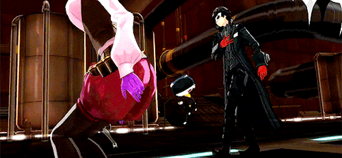 color-division:Persona 5: Win pose