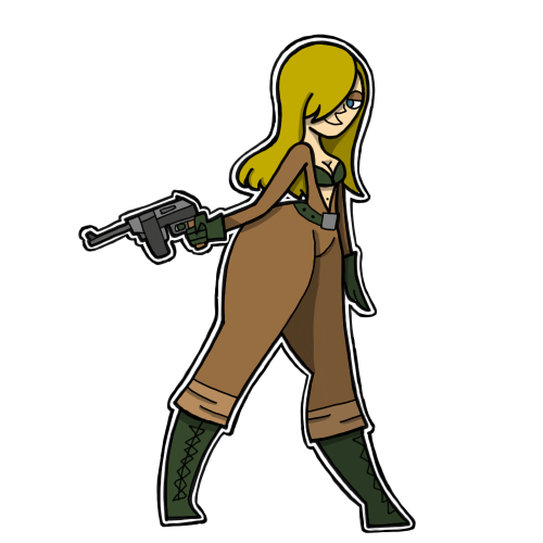 Vile Gals in Video Game #07 - Eva You can find her as a friendly-foe on the classic &ldquo;Metal Gea