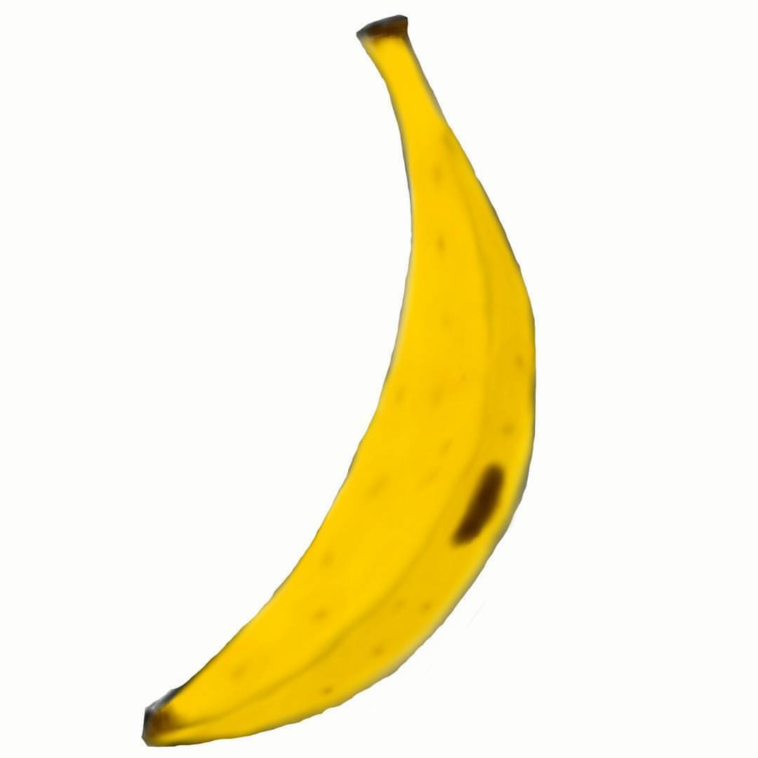 I drew a banana. I’m very proud of the banana.