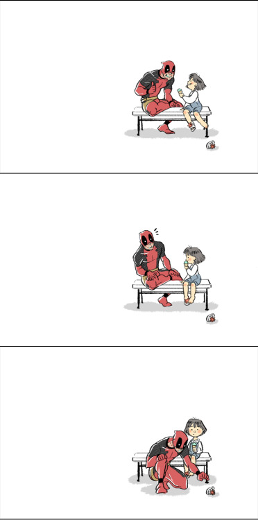 itsspideypool: lazyhn: 우리들의 친절한 이웃 데드풀! 좋은 캐붕이다! THIS IS VERY IMPORTANT!!¡!