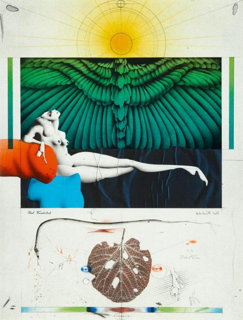 Paul Wunderlich (1927-2010) — Dream of the Odalisque  [lithograph, 1975]