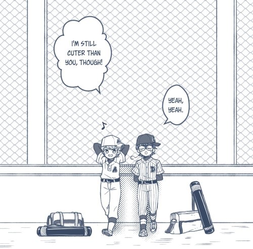 So I saw vol. 12 extra comic strips on Mei and Kazuya and my thirsty ass thought up this looong stri