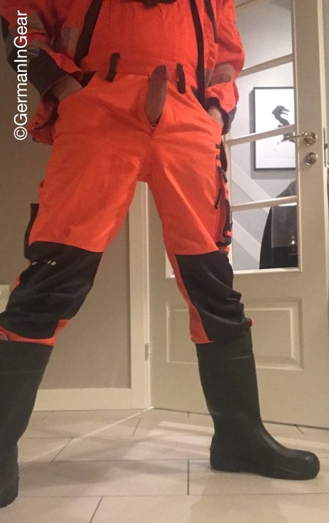 germaningear:Outfit from yesterday. Engelbert-Strauss Motion hivis and Purofort+