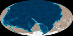 s-c-i-guy:  600 Million Years and Counting… I was pretty bored so I decided to make some GIFs of the last 600 million years of our planet’s plate tectonics. The first GIF is a global mollewide projection. The second one is of the Colorado Plateau
