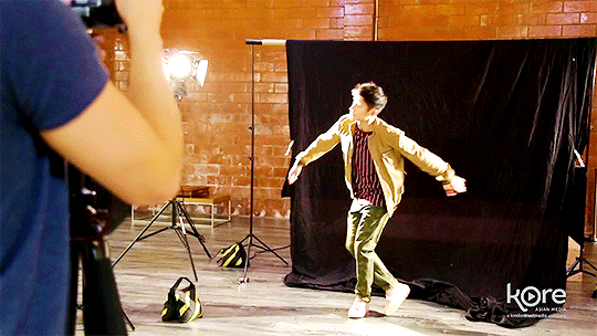 thegoodplacefans:    Manny Jacinto’s October 2018 KORE Photoshoot - Behind the