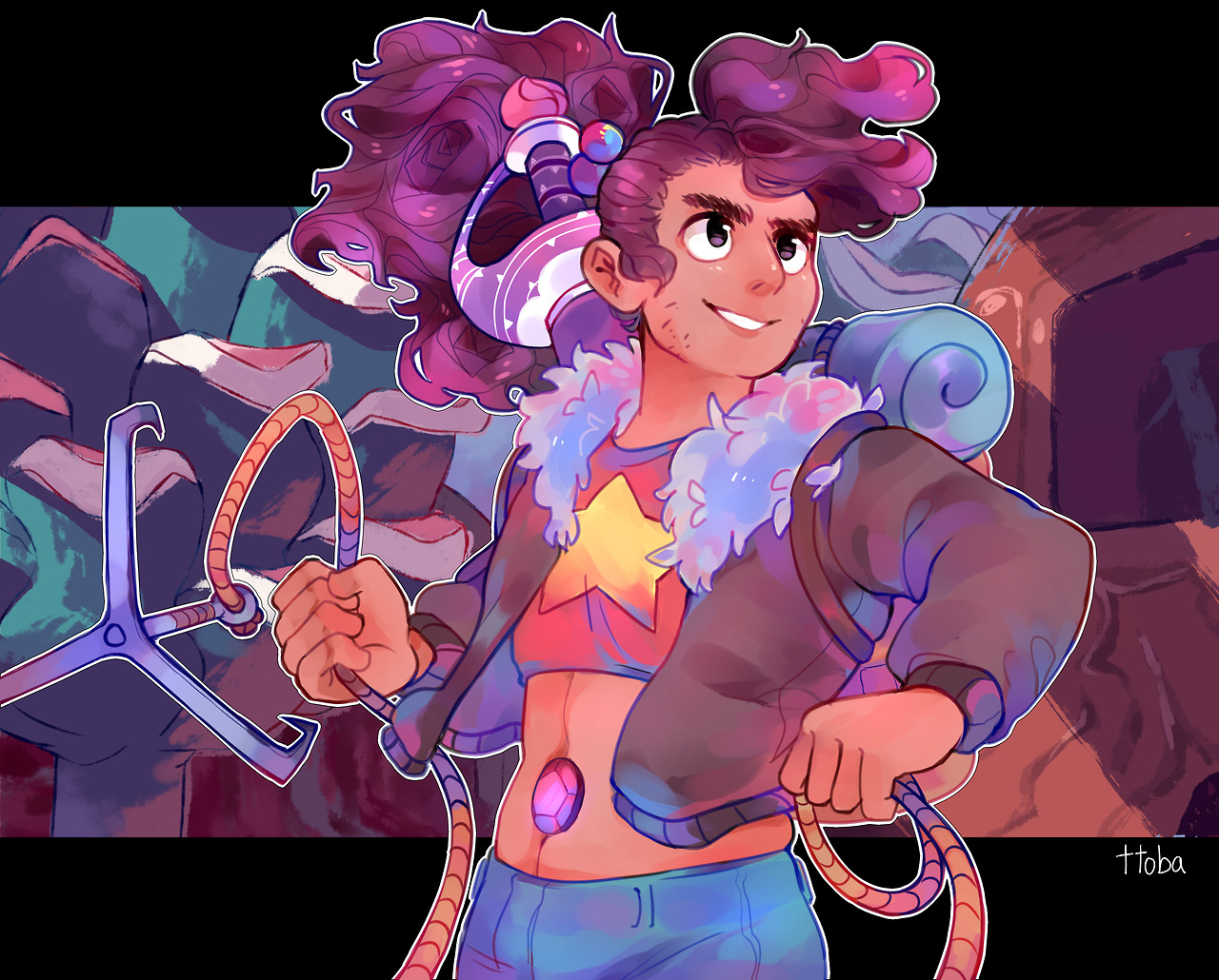 ttoba: Until then, we survive. Screencap redraw of the favorite thing from the new