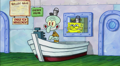 Mr. Krabs: Jeez, is that what we sound like?Plankton: I hope not, &lsquo;cause that&rsquo;s 