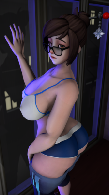 mr-inhuman:Mei wanting to try something by the window.