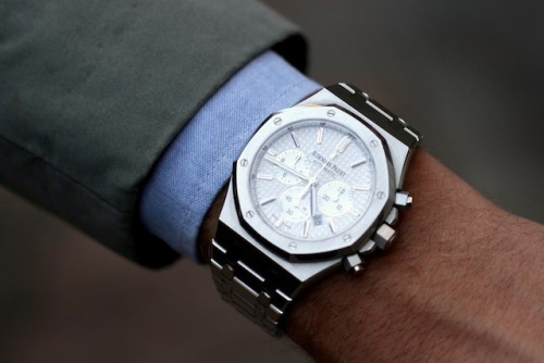 dailyluxury: Audemars Piguet Royal Oak Chronograph.