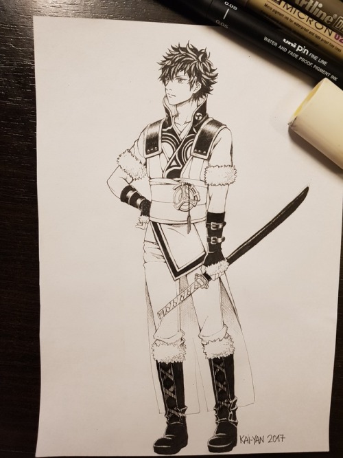 Inktober Day 3 - Lon'zu